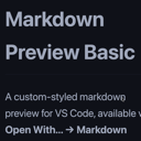 Markdown Preview (Basic)